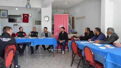 Üreticilerin sorunları yerinde dinlendi