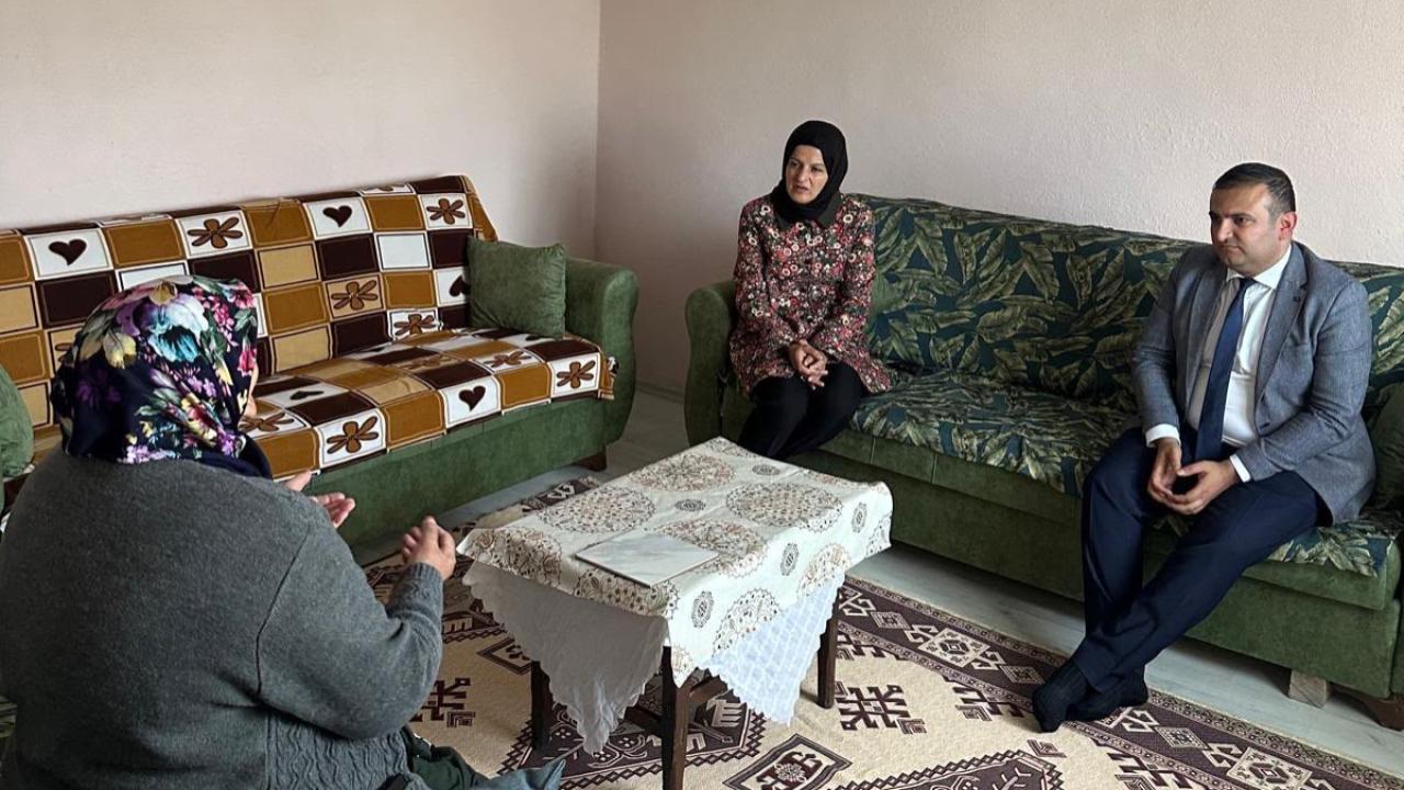 Vali Yardımcısı Çiçekli ve İl Müdürü Çetinkaya’dan Anlamlı Ziyaret