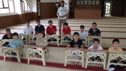 Erzincan’da yaz Kur’an kursları başladı, camiler çocuk sesleriyle şenlendi