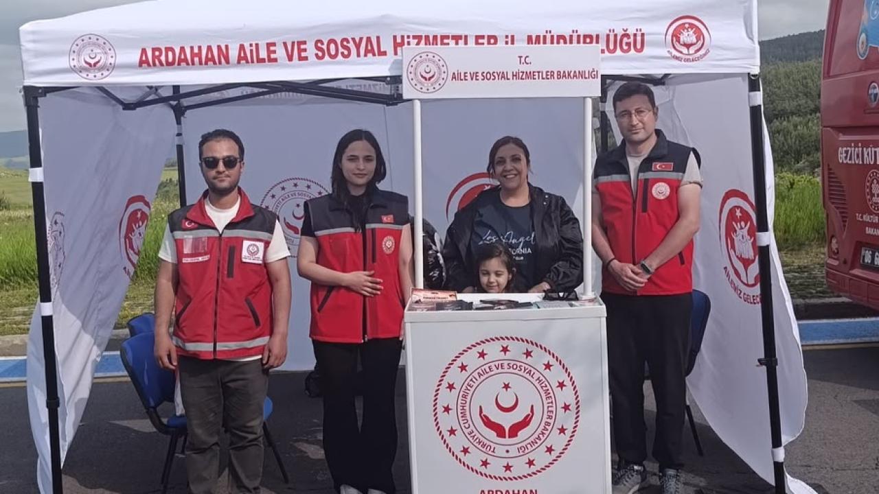 Aile ve Sosyal Hizmetler Müdürlüğü Festivale renk kattı