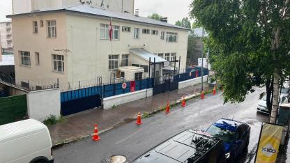 Ardahan güne yağmurla uyandı