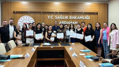 Ardahan'da sağlıkta hizmet içi eğitim