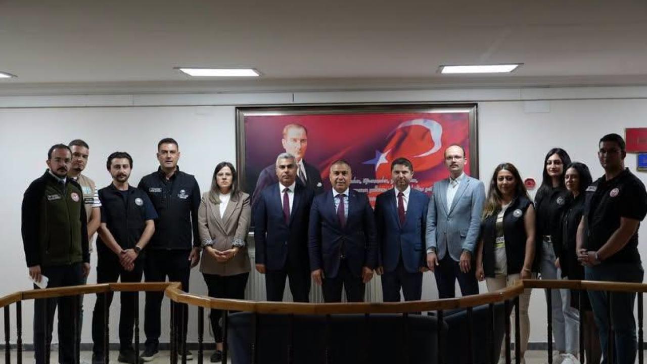 Bakanlık heyetinden İl Tarım Müdürlüğü'ne ziyaret