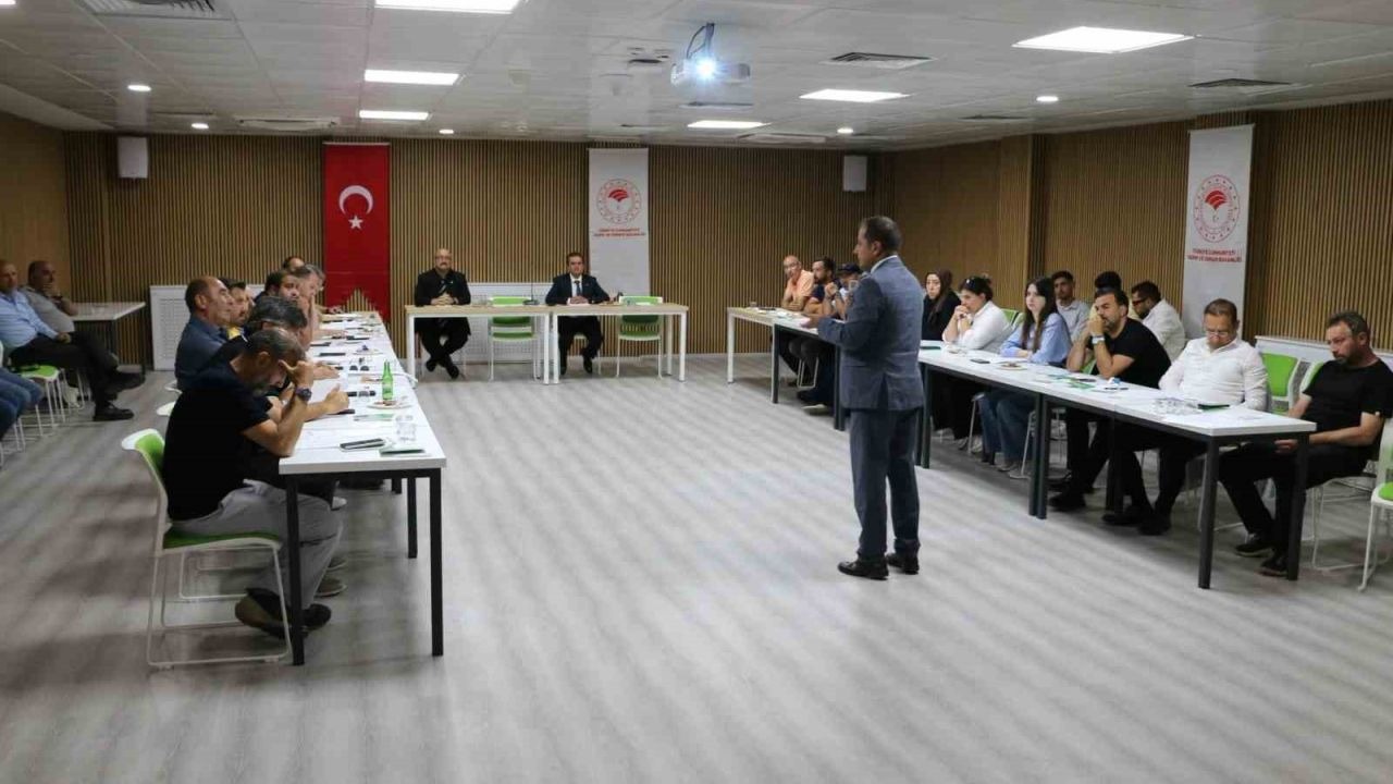 Erzincan Toplu Sera Bölgesi yatırımcılarıyla değerlendirme toplantısı yapıldı