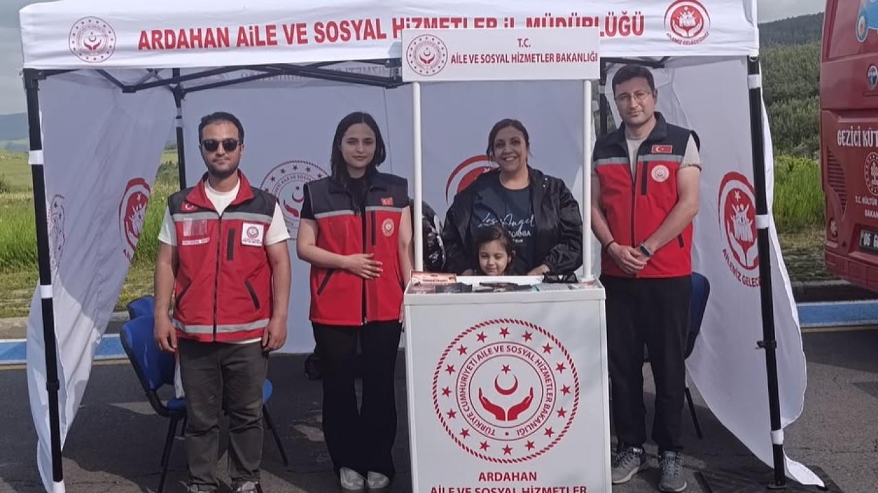 Aile ve Sosyal Hizmetler Müdürlüğü Festivale renk kattı