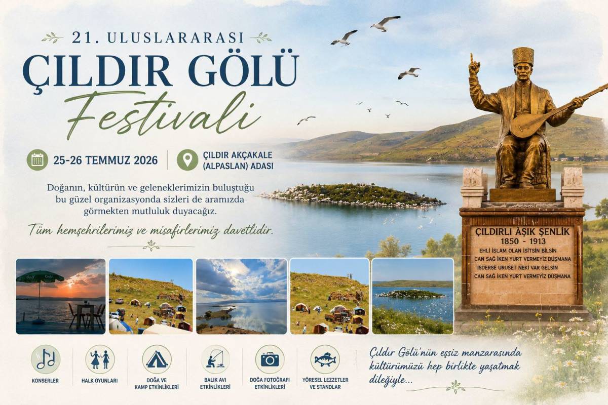 Çıldır Gölü'nde Festival coşkusu yaşanacak